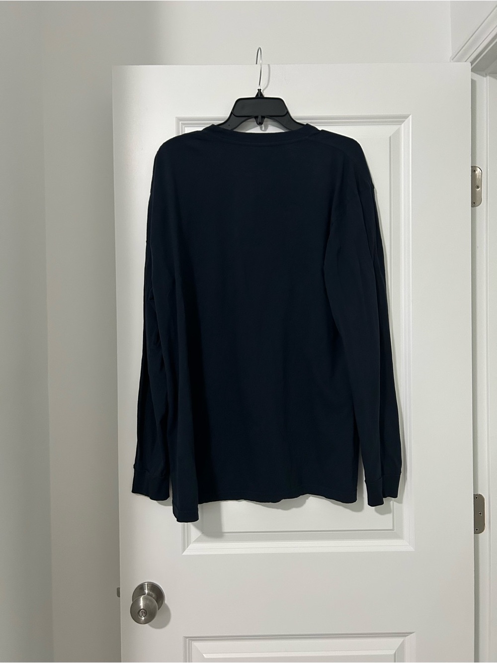 Quiksilver Navy Long Sleeve Logo Shirt Men’s XL - Picture 2 of 6